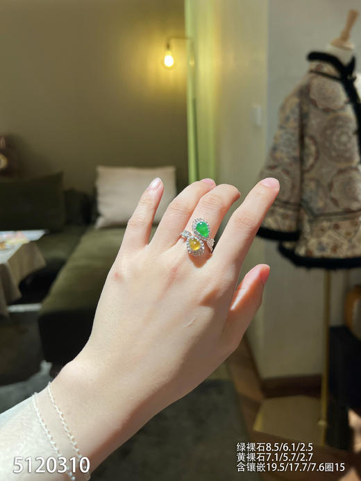 5120310，葫芦戒指。具体价格微信咨询 商品图4