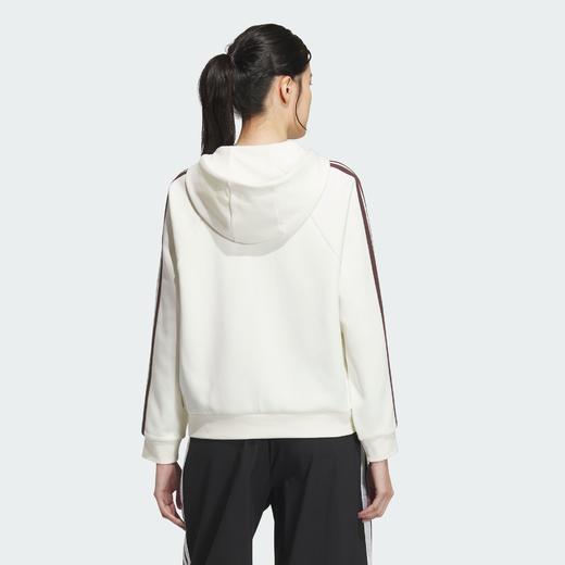 Adidas阿迪达斯SOFT DOUBLEKNIT HOODIE 针织运动休闲连帽套头衫KC0034 商品图1
