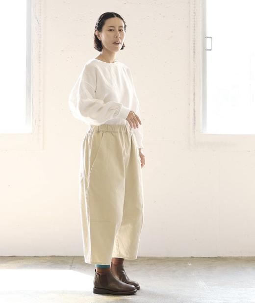 tumugu米白萝卜裤 商品图0