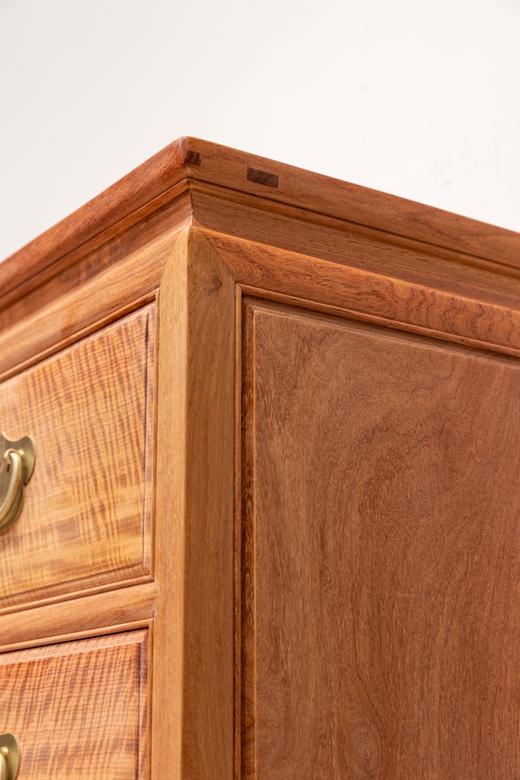 红桥红 | 家具严选  缅甸花梨（大果紫檀）【106 明式素面 五斗柜】 商品图4