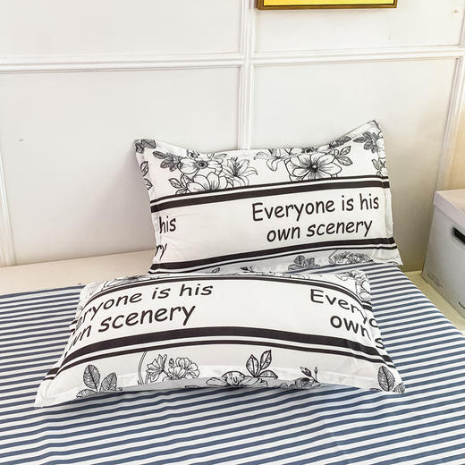 罗曼罗兰 芦荟棉四件套赫本生活200*230cm 6925314787420 商品图2