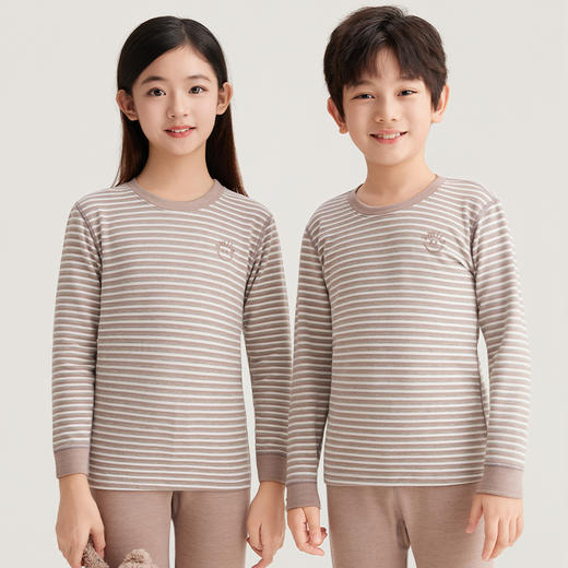 【商场专柜高品质羊毛蚕丝保暖套装69.9元任选2套】120-170码A类280克加厚亲子款石墨烯保暖速热内衣套装 商品图4