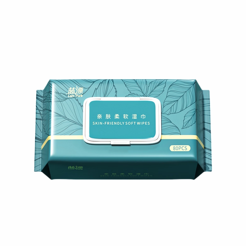 蓝漂 亲肤柔软湿巾80抽*1包(新老款式随机) LP0RRJ01B