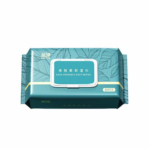 蓝漂 亲肤柔软湿巾80抽*1包(新老款式随机) LP0RRJ01B 商品图0