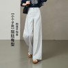 【秋爆款-灰白阔腿裤】逸阳新品松弛感牛仔拖地阔腿牛仔长裤5880V 商品缩略图8