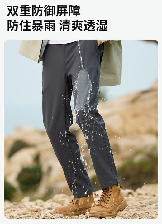 【黑科技沸腾裤】BK245676A情侣户外裤｜利用皮肤呼吸自发热｜颠覆传统保暖｜湿气转化热能，越动越沸腾 商品图2