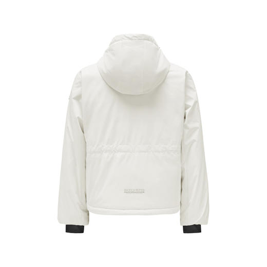 Skechers斯凯奇 女梭织裥棉连帽外套 P424W120-0074 商品图2