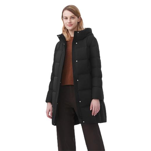 坦博尔 羽绒服女中长款连帽 TBF510756A 商品图0