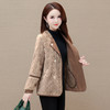 QYM 23A2083-Y皮毛一体外套仿貂绒宽松皮草上衣 商品缩略图2