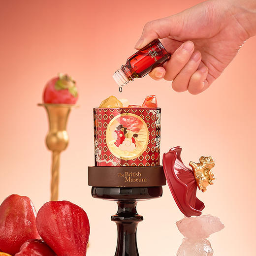 大英博物馆 新年系列 马上有钱 扩香晶石 香薰礼盒-琥珀鎏光 商品图2