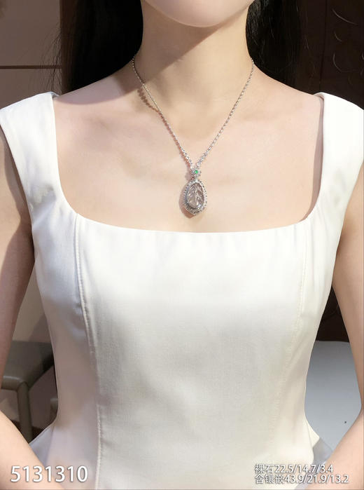 5131310，叶子吊坠。具体价格微信咨询 商品图7