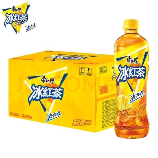康师傅饮料500ml 冰红茶茉莉蜜茶茉莉清茶夏季解渴清爽饮料  500ml*15瓶冰红茶 商品图0