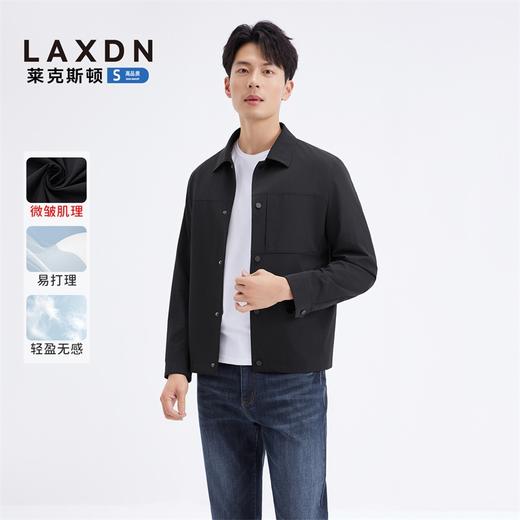 莱克斯顿 翻领夹克男商务行政休闲百搭外套 1030850280 商品图4