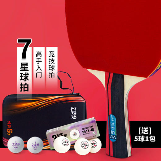 友谊729 炫彩系列乒乓球拍 商品图5