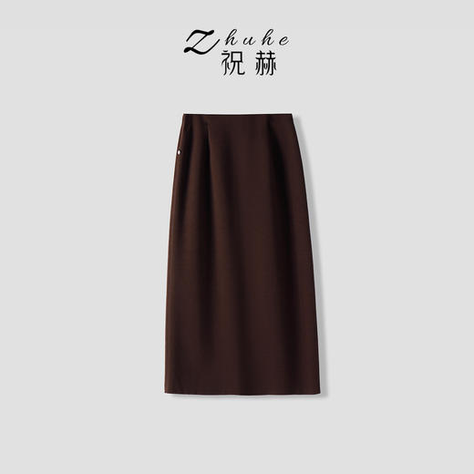 （合作款）优雅通勤百搭直筒半身裙 yb1022017 商品图2