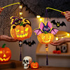【万圣节快乐❗️创意搞怪灯笼】南瓜星球的狂欢「与朋友去搞怪吧」万圣节卡通灯笼，易安装，多款式任选，可当挂件可手提，手提南瓜桶糖果罐幼儿园活动表演礼品L 商品缩略图2