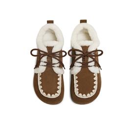 【云粉节】BF楼天美意2025冬季系带圣诞风雪地靴女鞋短筒靴BL931DM5吊牌价899活动价499