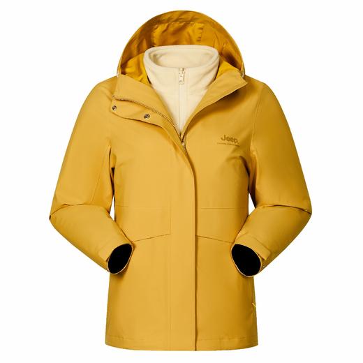 JEEP女式冲锋衣抓绒两件套J532184003 商品图1