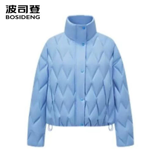 波司登2025新款女短款宽松轻薄立领羽绒服早秋保暖百搭B250135326 商品图1