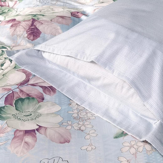 富安娜 床单四件套/晴云秋月/标准/蓝203*229cm 6916517673023 商品图4