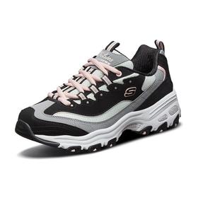 Skechers斯凯奇 女时尚绑带运动鞋 13143-BKGY