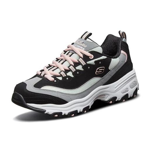 Skechers斯凯奇 女时尚绑带运动鞋 13143-BKGY 商品图0
