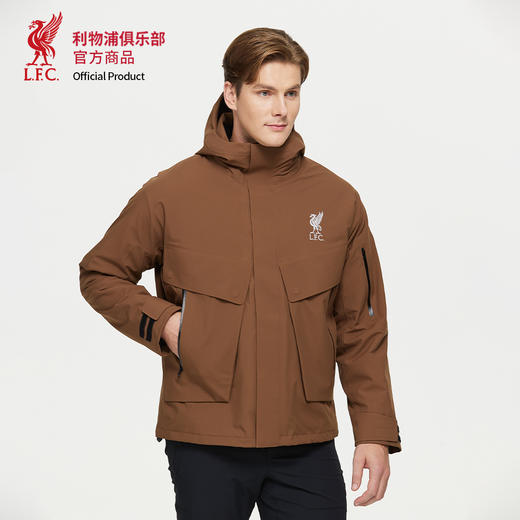 【官方正版】利物浦俱乐部 | 秋季新款户外休闲夹克棕色男女款外套 商品图2