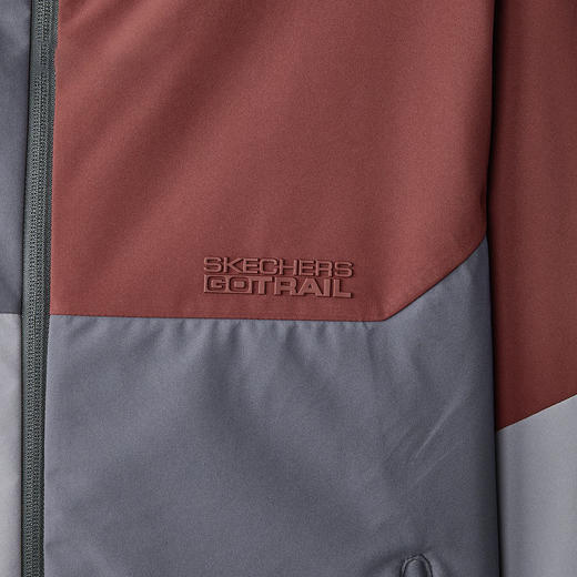 Skechers斯凯奇 男梭织连帽外套 L424M038-0403 商品图4