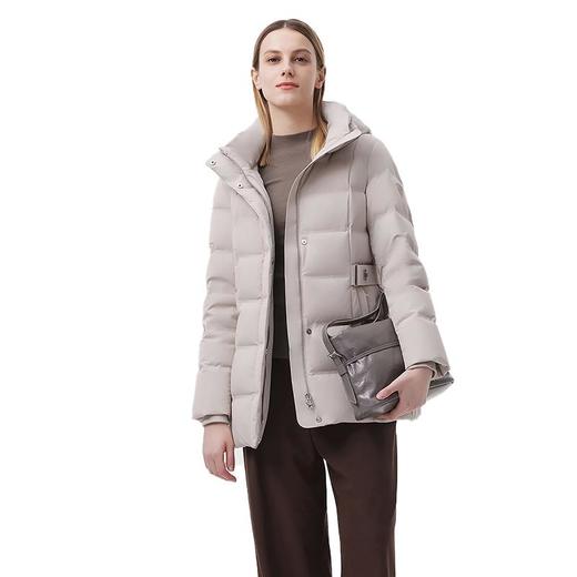 坦博尔 鹅绒羽绒服女连帽 TBF520396A 商品图1