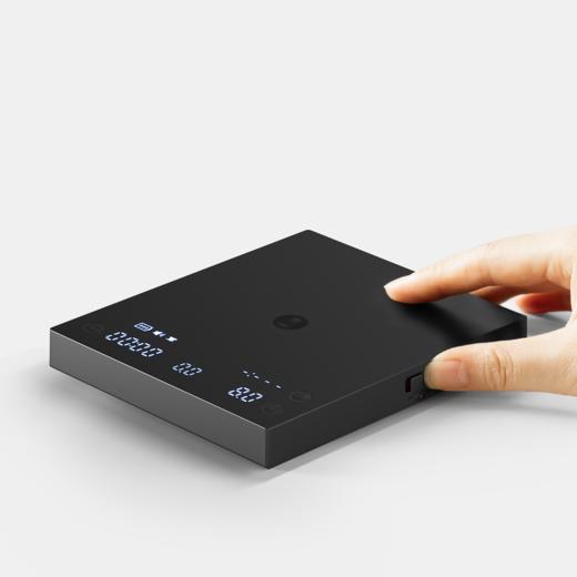 【新品首发】泰摩黑镜BASIC3 咖啡电子秤 意式手冲器具专用 咖啡豆克称称重计时 商品图7