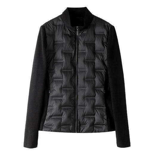 「高货xg」全新升级【铂金会员257/天猫339/差价82】(01714)洛诗琳气质白鸭绒轻薄羽绒服2025冬季小个子修身保暖外套 商品图4