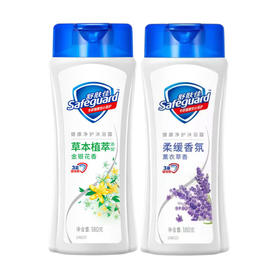 舒肤佳 健康清爽金银花菊花沐浴露180g+薰衣草香沐浴露180g PGZ835