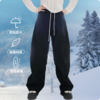 纳趣户外东北滑雪裤防水保暖冲锋裤全压胶单层登山裤加绒软壳裤 商品缩略图3