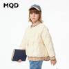 【MQD】童装儿童羽绒服假两件冬装衬衫内里短款米白色早春羽绒 商品缩略图1