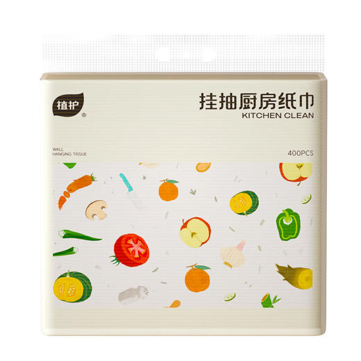 植护 厨房挂式抽纸2层200抽*1提 zh200c01t 商品图0
