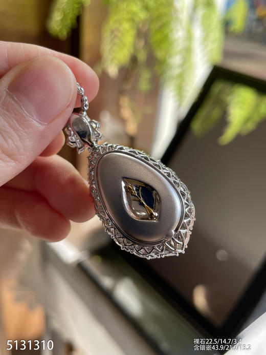 5131310，叶子吊坠。具体价格微信咨询 商品图8