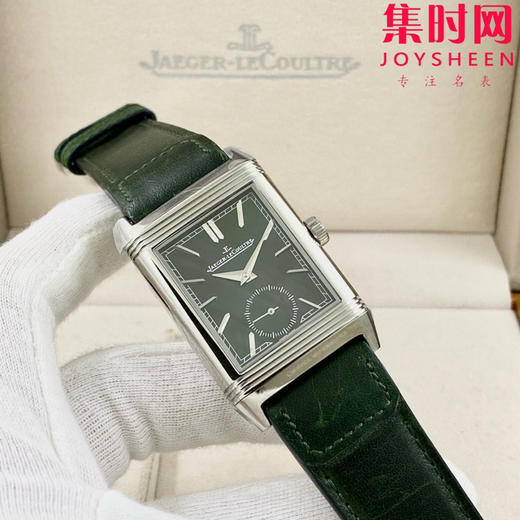 积家翻转系列 双面翻转 两针半 男士机械腕表 Reverso Classic Large Duoface Small Second 男款翻转系列 商品图1