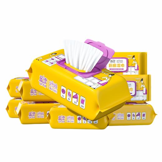 蓝漂 我爱我家系列厨房湿巾40片*6包 LP0CSJ06B 商品图0