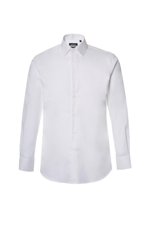 callisto白色修身衬衫 商品图0