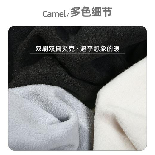 CAMEL骆驼 男保暖抓绒衣 A0W218152-1 商品图3