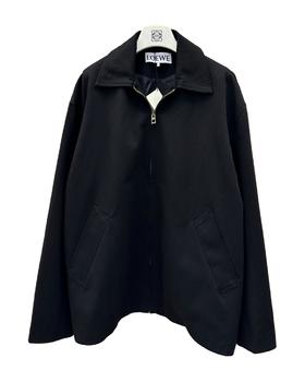 中性款棉质褶皱夹克外套014