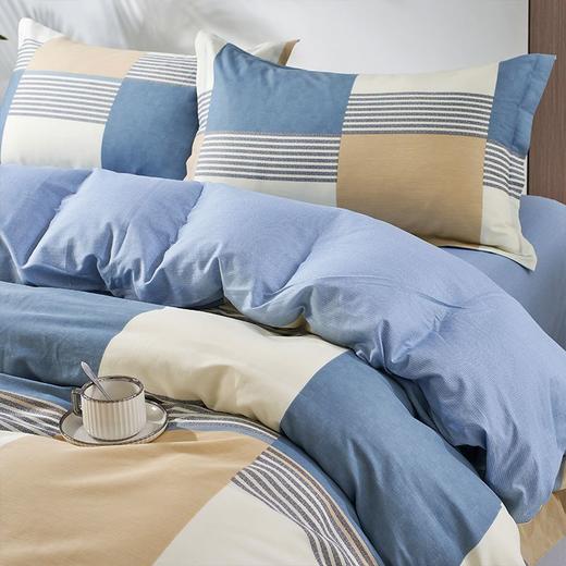 罗曼罗兰 全棉四件套英伦风200*230cm 6925314787390 商品图4