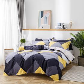 绮露 美家全棉四件套-比伦风情 QL-TJ2002-1