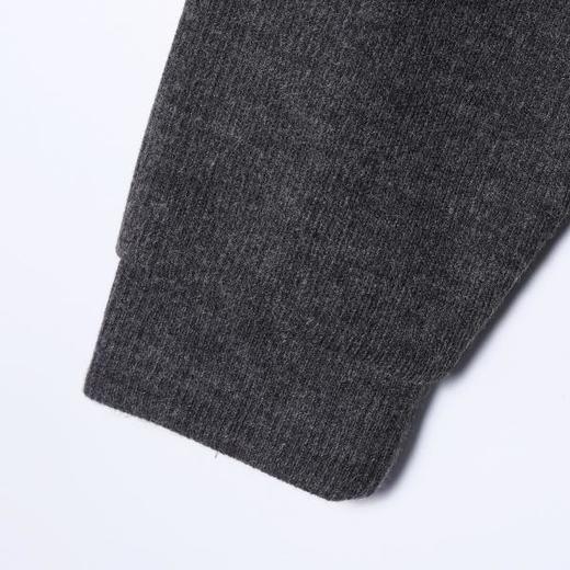 35689SDSA男士秋冬新款痞帅男装简约时尚半纽扣连帽针织卫衣时尚休闲 商品图4