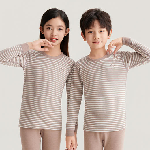 【商场专柜高品质羊毛蚕丝保暖套装69.9元任选2套】120-170码A类280克加厚亲子款石墨烯保暖速热内衣套装 商品图3