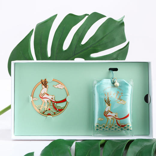 【祈愿吉品】四神兽书签御守挂件 锦鲤瑞狮麒麟福鹿 香包 商品图1