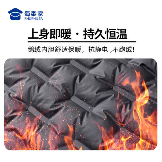 【实付满399送保温杯】【三合一鹅绒冲锋衣】摇粒绒/羽绒内胆休闲外套男女同款户外登山服FT502 商品图2
