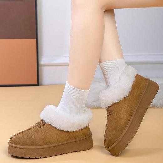 [小滋心选]【活动价￥39.9】超暖！秋冬提前囤【Cade Konty增高加绒厚底老北京雪地靴】脚感超级舒服，搞定各种搭配的万能棉鞋！行走的暖脚宝 商品图5