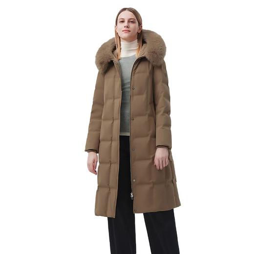 坦博尔 鹅绒羽绒服女长款 TBF520868A 商品图1