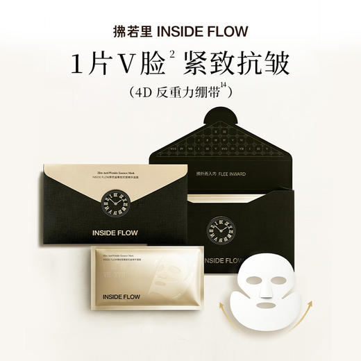 INSIDE FLOW菁致抗皱精华反重力绷带面膜 商品图0